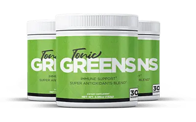 tonic greens 3 bottles